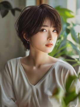 アルトリスト(Altruist Aging×HAIR&SPA) ☆イメチェンピンクベージュアンブレラカラー前髪クールショート