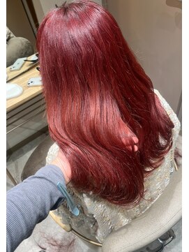 テラスヘア 三条(TERRACEhair) 【ブリーチあり】チェリーレッド