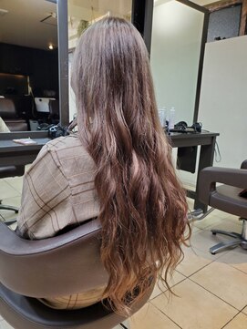 インパークス 椎名町店(INPARKS) スーパーロング20代30代40代ハイライトブリーチダブルカラー