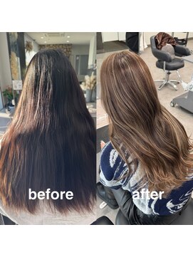 ガルボヘアー 桟橋店(garbo hair) ハイトーン大人可愛い20代30代40代