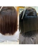髪質改善　縮毛矯正　美髪ストレート二子玉川用賀