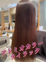 アース 武蔵境店(HAIR & MAKE EARTH) アドミオカラーライラックで華やかピンクバイオレット