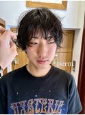 ショート×パーマ