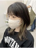 インナーカラー☆フェイスフレーミング/ハイライト前髪カット◎