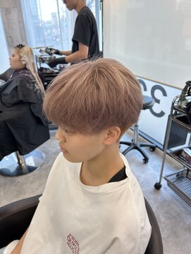 ヘアースタジオ ミツル(hair studio 326) 暖色ミルクティー