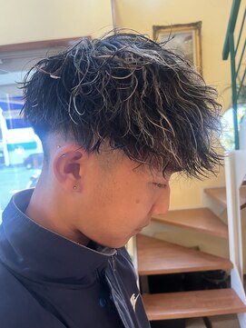 ブルーモスク トウキョウ(TOKYO) メンズ波巻きパーマ！松山美容室