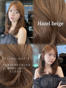 アリュウル 表参道 青山(Allure) ブリーチなし!ヘーゼルベージュ◯伊藤