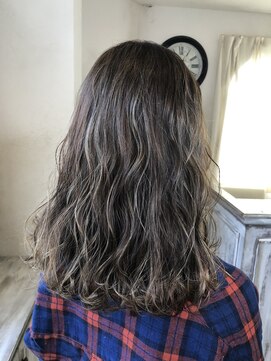 ホーミーキョウト(Homey Kyoto) ＊アッシュベージュ×グレージュハイライト＊