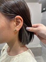 ビーリアン(B-LIEN) イヤリングカラー ホワイトシルバー