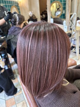 エイミーバイアフロート(amie  by afloat) ピンクハイライト