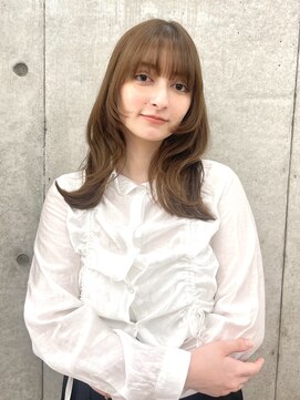 ロンドアンメゾン 原宿(Lond un Maison.) バタフライカットグレーブラウンワンホンレイヤー/0226