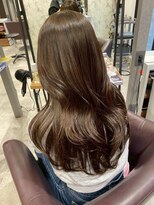 キャパ セントラル 天神 大名店(CAPA central) 透明感カラー 髪質改善 マロンベージュ 韓国ヘア 20代 30代
