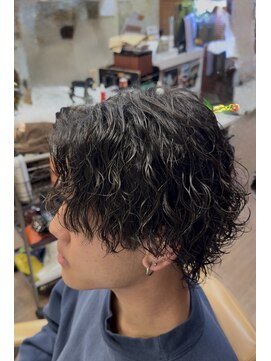 オアゾバーバー(OAZO BARBER) 色気増し増し波巻きスパイラル