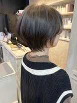 キャアリー(Caary)&nbsp;福山人気くびれショートデザインカラー骨格補正カット小顔見え