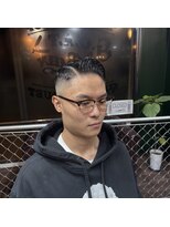 ゴートファミリー 川口(G.O.A.T FAMILY) スキンフェードサイドパート