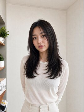 レセ 南柏店(Laissez) 大人ロングレイヤー/バタフライカット/髪質改善トリートメント