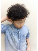 子供パーマ