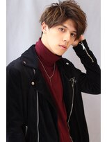 ハピネス 河原町店(Happiness) ワイルドアップバング サイドパートショート クラウドマッシュ