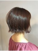 ふんわり外はねボブ