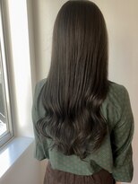 ネイヴィル オモテサンドウ(navile omotesando) ☆髪質改善水素カラーブリーチなしオリーブグレージュ☆20代30代