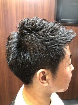 ヒロギンザ 浜松町店(HIRO GINZA) 短髪でもかけられるメンズパーマスタイル