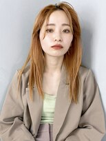 アイティーバイアルバム 松戸店(IT by ALBUM) アプリコットオレンジ_カーキグレージュマッシュショート_8226