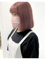 プラグ バイ ネオリーブ(plug by neolive)&nbsp;大人ガーリー/チョコレート×髪質改善 [髪質改善/縮毛矯正]韓国T