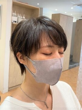 アズールサン 草加西口店(azule-sun) 20代30代　マッシュショートボブ　大人かわいいヘア　[草加駅]