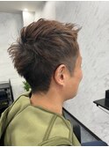 メンズショート 2ブロック