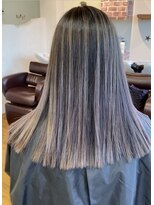 ブルー(BLUE.)&nbsp;エアタッチバレイヤージュ