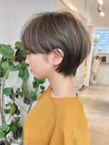 サンドシーン(sand scene)&nbsp;＠thisiskaito表参道原宿/ショートヘア/ショートボブ/グレージュ