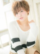 クオーレ ヘア アンジュ 水戸店(CUORE HAIR ange)&nbsp;水戸/イルミナカラー/斜めバング/デザインカラーc