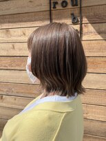 プレフル(playfull)&nbsp;【韓国風】アッシュベージュボブ