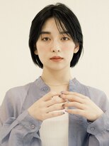 オンク 新宿(onk)&nbsp;黒髪/グレーベージュ/レイヤーロング/前髪パーマ[新宿駅]