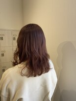 パプスドコワフュール 甲子園口店(Pap's de coiffeur)&nbsp;春先ピンクベージュカラー