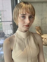 スクリーンギンザメゾン 銀座(SCREEN GINZA MAISON.)&nbsp;クラゲヘアー/小顔に見せるヘア/ココアベージュ/銀座