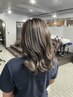 カット＋艶カラー＋ハイライト＋髪質改善TR(池袋/髪質改善/縮毛矯正)