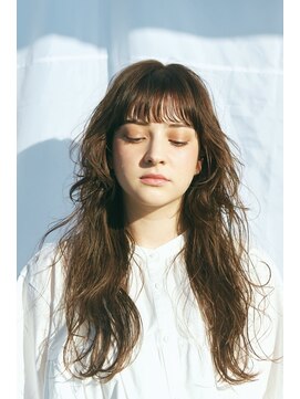ニュイ 高槻 阪急茨木店(nui) イメチェンアンブレラカラー前髪ウェーブパーマこなれミディ