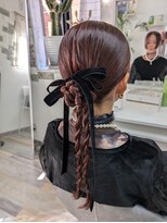 ミザリー(MISERY)&nbsp;カチモリヘア、リボンアレンジ