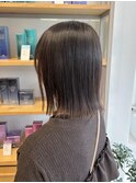 切りっぱなしボブ葭本16