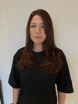 サラビューティーサイト 志免店(SARA Beauty Sight) 【あんstyle】顔周りレイヤーで軽めstyle