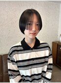 顔周りで楽しむ伸ばしかけshort