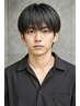 【吉村限定】韓国風センターパートorマッシュ＋眉カット＋シャンプー付 ￥6000