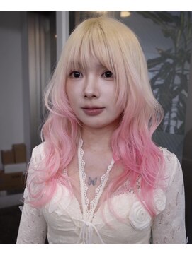 レコ 渋谷(LECO) ブロンド×ピンク