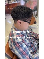 ラドンナアデッソ(LA.DONNA ADDESSO)&nbsp;【大人男髪】かきあげショート×ツイストスパイラル