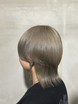 ヘアーサロンウル(hair salon ulu) (工藤)ブリーチ1回ミルクティーカラー