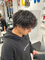 オーシャントーキョー(OCEAN TOKYO) 波巻きパーマメンズツイストスパイラルパーマツーブロック