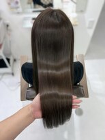 ハピネス 梅田茶屋町店(HAPPINESS)&nbsp;韓国風/レイヤーカット/顔周り/顔まわり/髪質改善/ベージュ