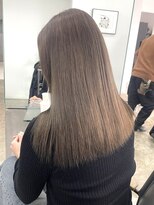 ノートエートル 西金沢(Nought etre)&nbsp;10代20代ハイトーン艶髪ミルクティーベージュ