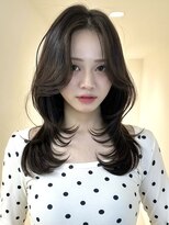 アイトーキョーエス 渋谷(AI TOKYO S) 着物ヘア/ダークアッシュ/ミディアムレイヤーカット/渋谷